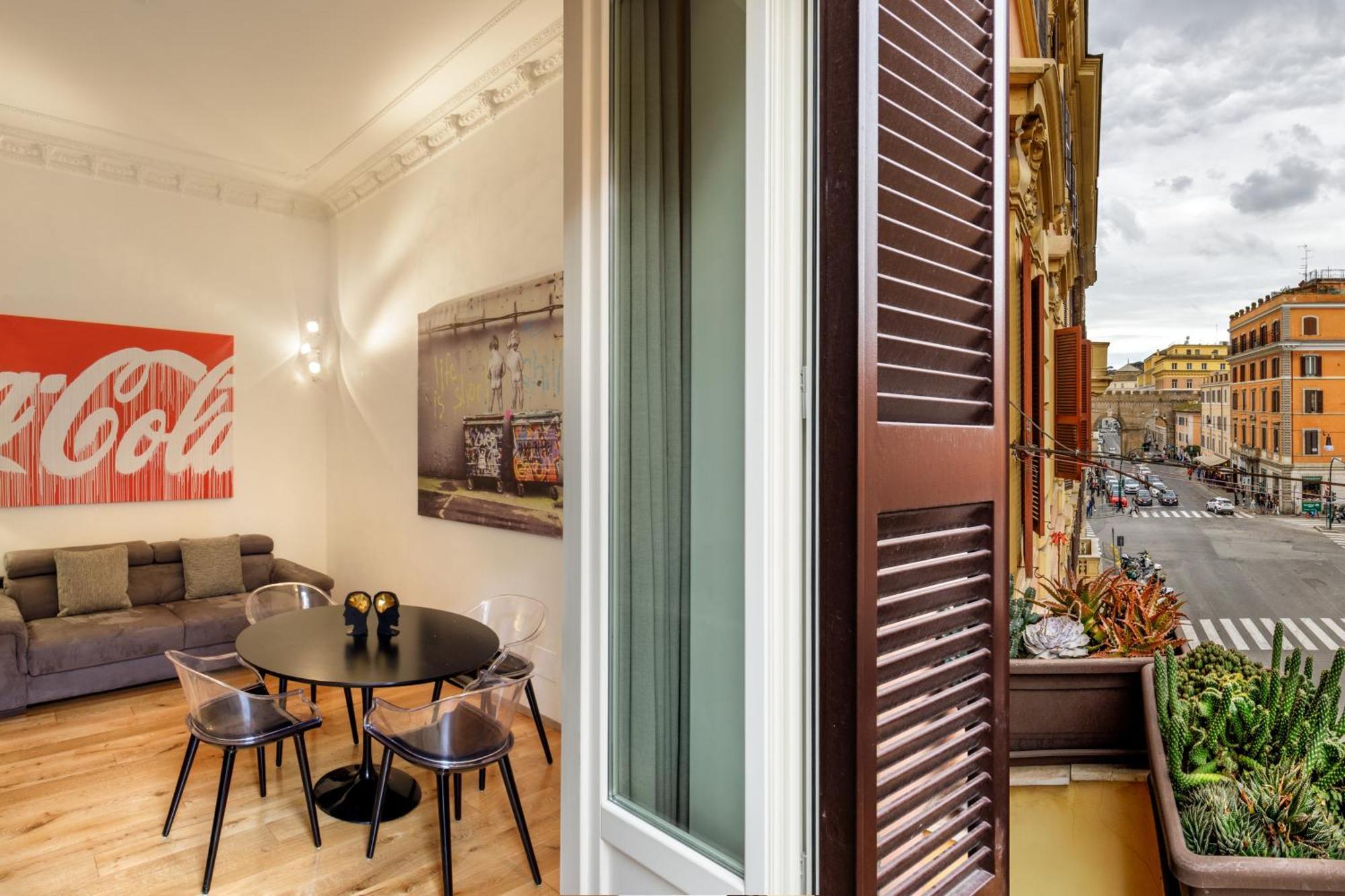 Porta Castello Charme Apartment โรม ภายนอก รูปภาพ